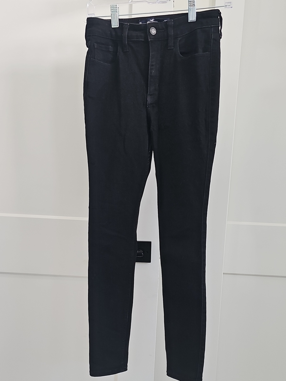 Hollister Girls Black Slim Jeans, 26 Waist